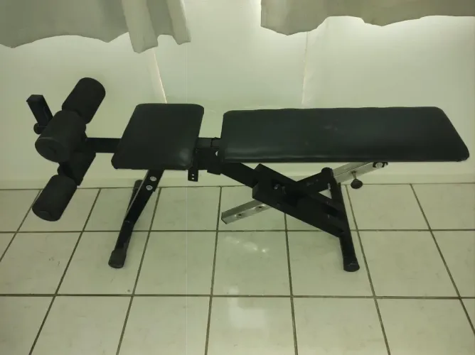 Banco Livre Com 7 Posicões E Abdominal - Fitness Prado