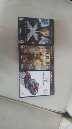 Jogos de Nintendo Cube e Playstation 2