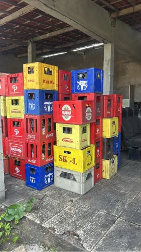 Garrafas cerveja litrão