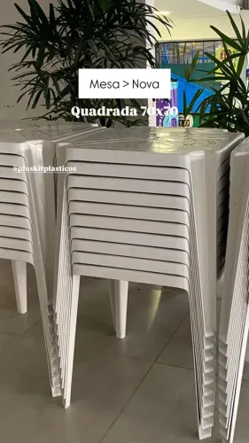 Mesa de plástico 