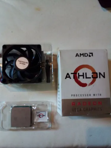AMD ATHLON 200GE NOVO, NUNCA UTILIZADO, PERFEITO ESTADO.
