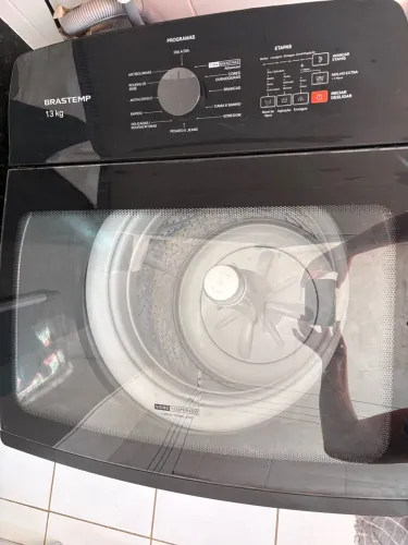 Máquina de lavar Brastemp 13kg preta