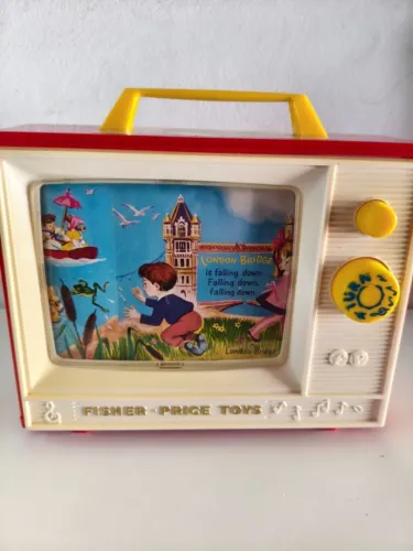 Brinquedo Antigo Fisher Price Music Box