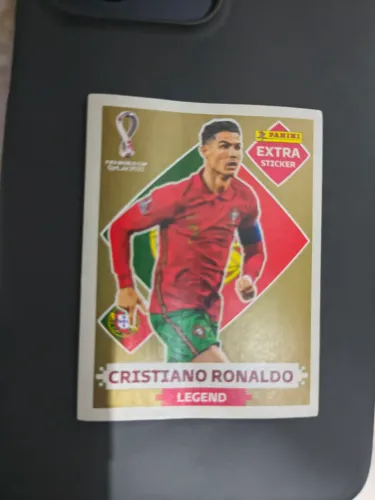 Figurinha Panini Legend 2022 Gold Cristiano Ronaldo