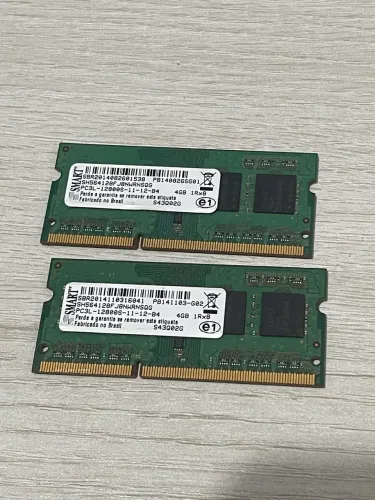 KIT 2x4GB RAM DDR3 NOTEBOOK
