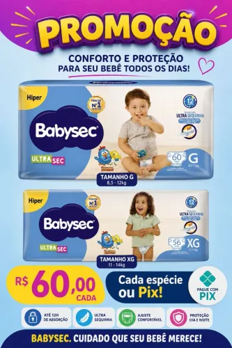 Fralda baby sec 