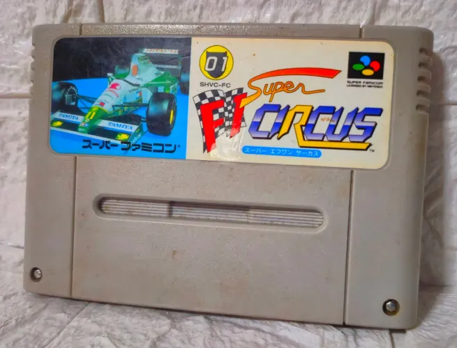 Super F1 Circus para o console Super Famicom
