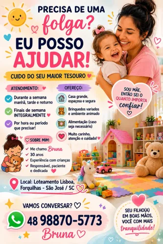 Babá em Forquilhas  