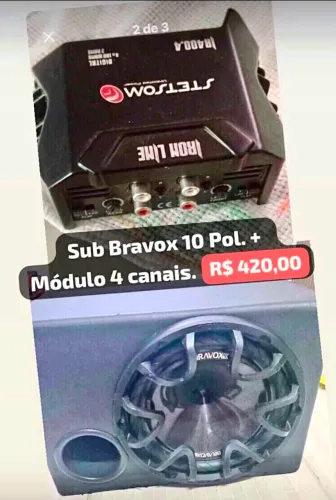 Modulo Stetson 400.1 e Sub Bravox