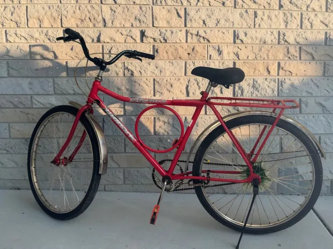 Bicicleta Monark Barra Circular Original Aro 26