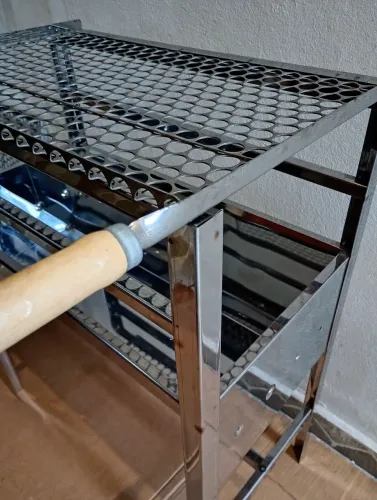 CHURRASQUEIRA MÉDIA EM INOX