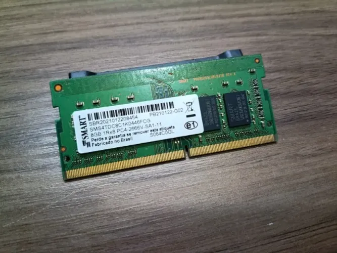 Memória ram notebook 8Gb Smart