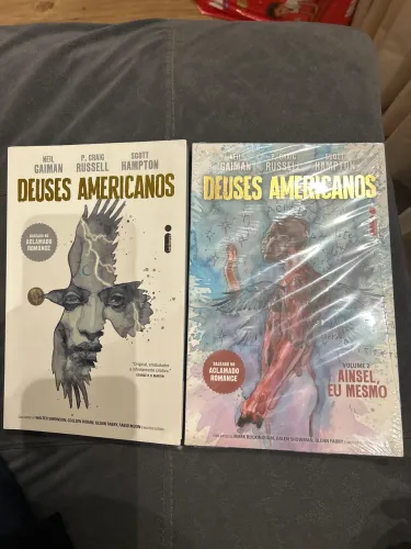 Deuses Americanos HQ Vol. 1 e 2 - Neil Gaiman - Intrínseca