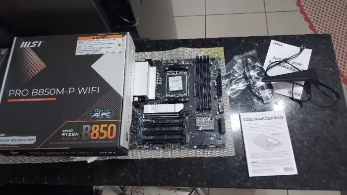 Placa Mãe MSI PRO B850M-P WIFI AM5