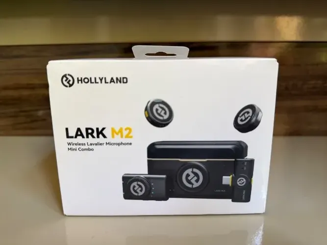 Hollyland Lark M2 Microfone de Lapela NOVO e LACRADO