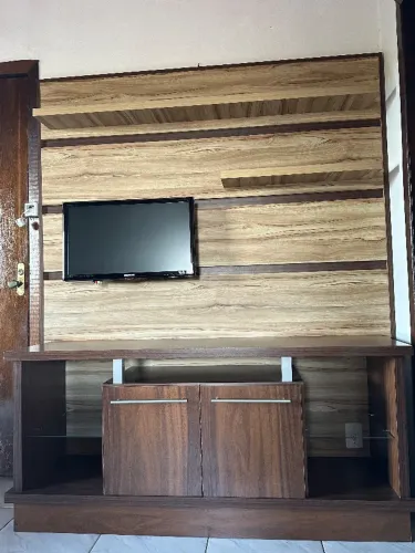Painel com rack - Sala para Tv