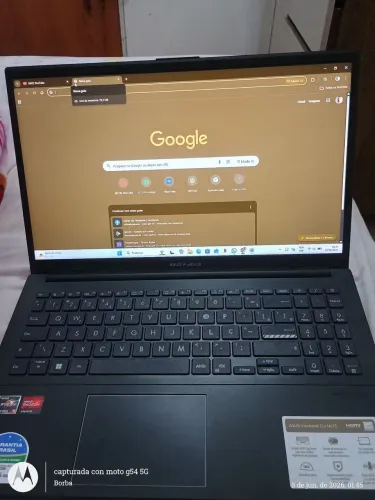 Notebook ASUS VivoBook Go 15 Ryzen 5 8GB RAM SSD 512GB