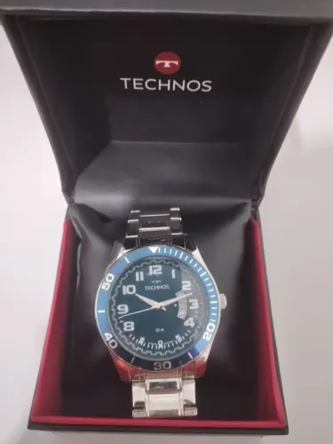 Relógio Technos Performance Racer 2115tuv/1a Azul Masculino