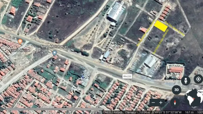 TERRENO NA CIDADE DE CARAUBAS-RN com 400 e 800m2