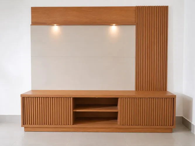 Home Valencia Ripado C/Led 2 Portas