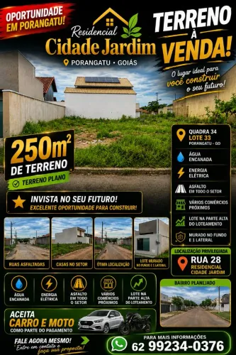 Lote em Porangatu