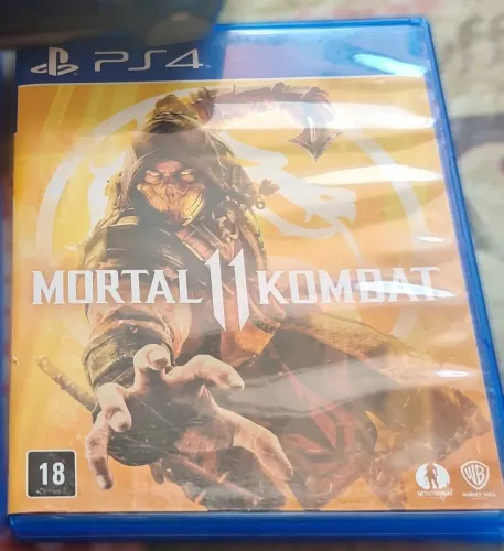vendo jogo mortal kombat 11 novo