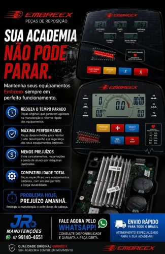 Peças para equipamentos Embreex