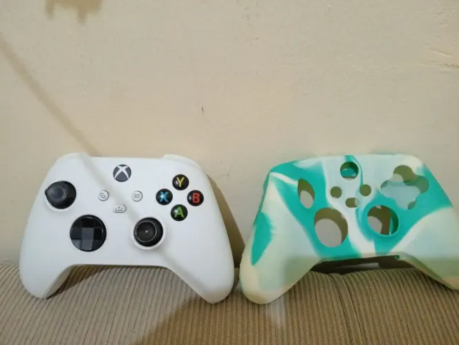 CONTROLE XBOX ORIGINAL + CAPINHA BRINDE