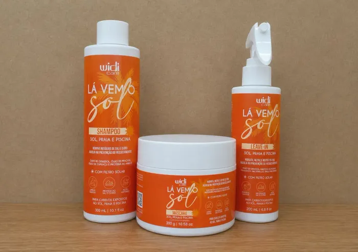 Widi Care Lá Vem o Sol Linha Completa (Sol, Praia e Piscina)