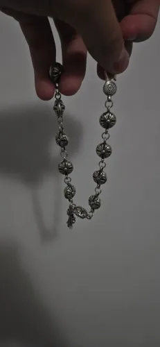 Chrome hearts em prata 925 