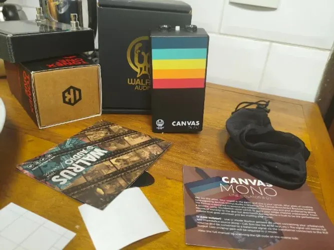 Pedal Walrus Audio Canvas Mono Direct Box & Line Isolator Di