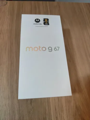 Celular novo moto g67 