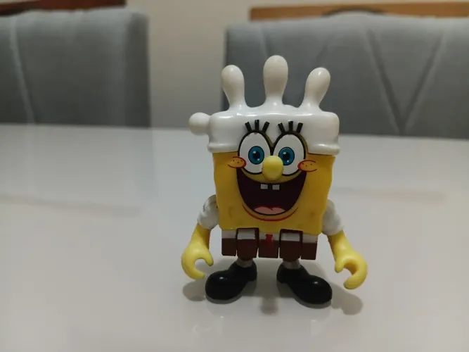 Boneco bob esponja imaginext