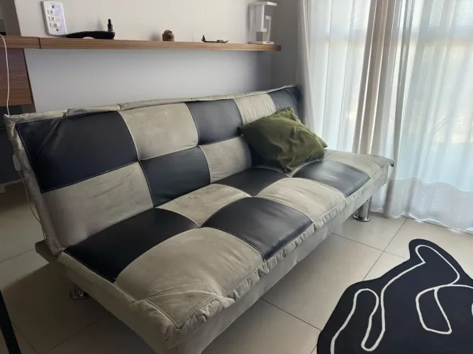 Sofá cama Xadrez 1,70m