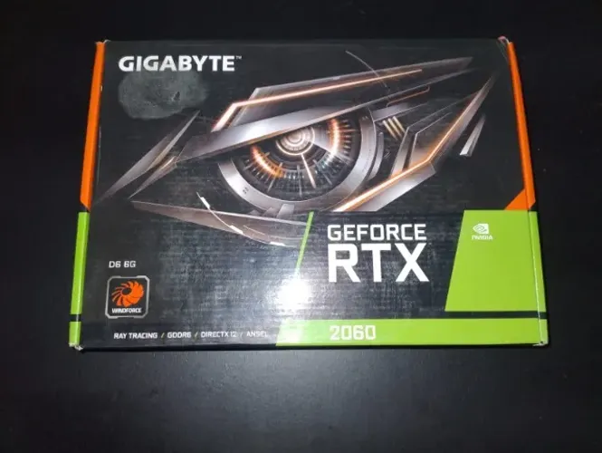 Placa de Video Geforce RTX 2060 GIGABYTE 6GB