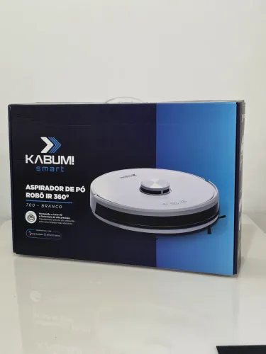ROBO ASPIRADOR KABUM SMART 700 ALEXA MAPEAMENTO