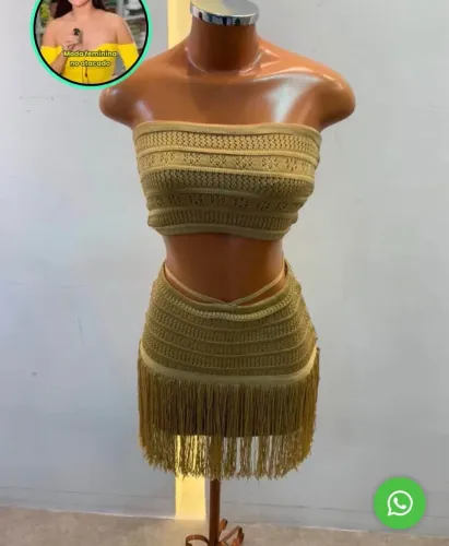 Conjunto tricô 