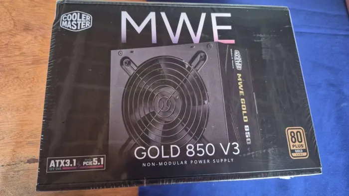Fonte cooler master mwe Gold v3 850w