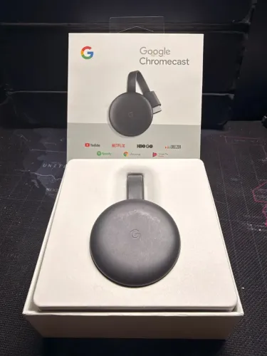 Chromecast 3ª Geração Semi-Novo | Perfeito Estado