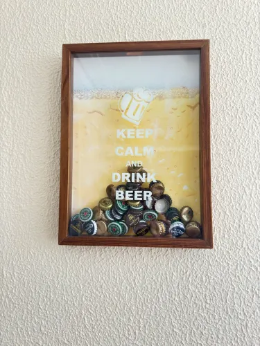 Quadro Porta Tampinhas Keep