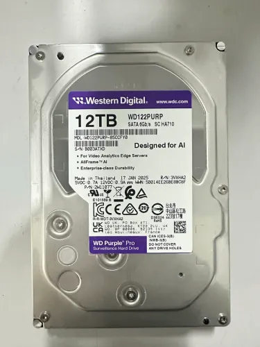 Hd 12 tb western digital purple
