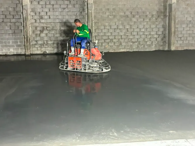 Piso polido industrial 