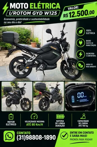 Vendo Moto Elétrica W125
