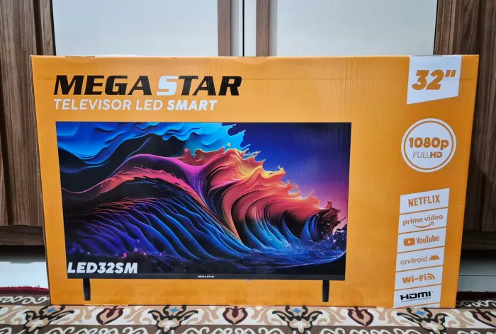 Vendo tv smart mega star de 32 polegadas!