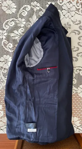 Blazer Tommy Hilfiger Masculino Azul Marinho (P)