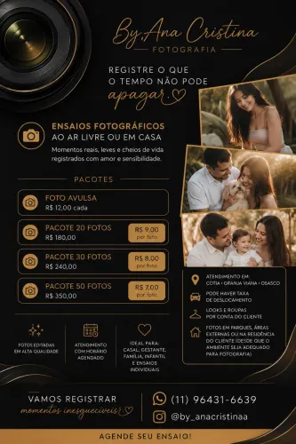 Ensaio fotográfico acessível 