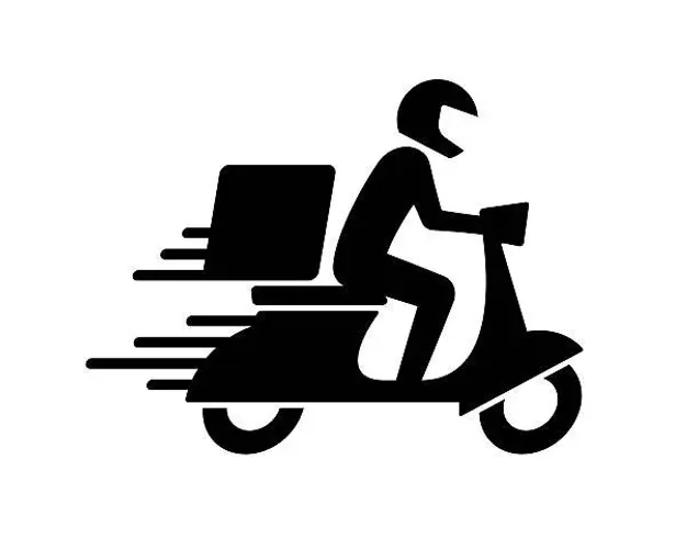 Motoboy entregador de encomendas