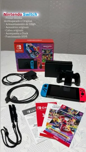 Nintendo Switch desbloqueado