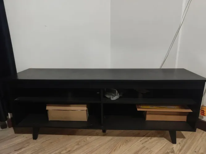 Rack TV até 65 polegadas Preto