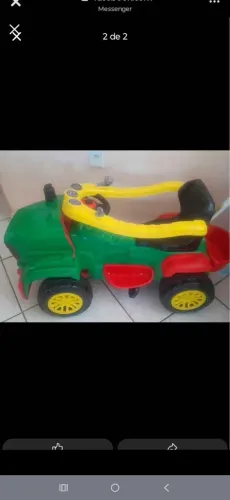 Carrinho trator grande